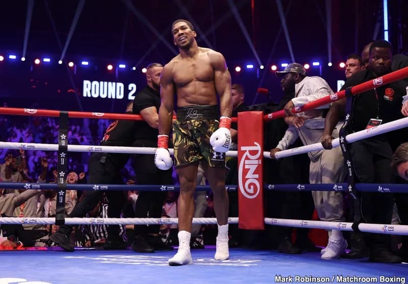 Anthony Joshua Wont Stay With Usyk For Fury Camp