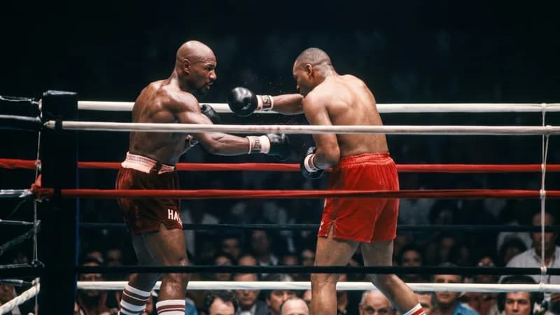 Marvin Hagler Boxes Past Bennie Briscoe In Philadelphia
