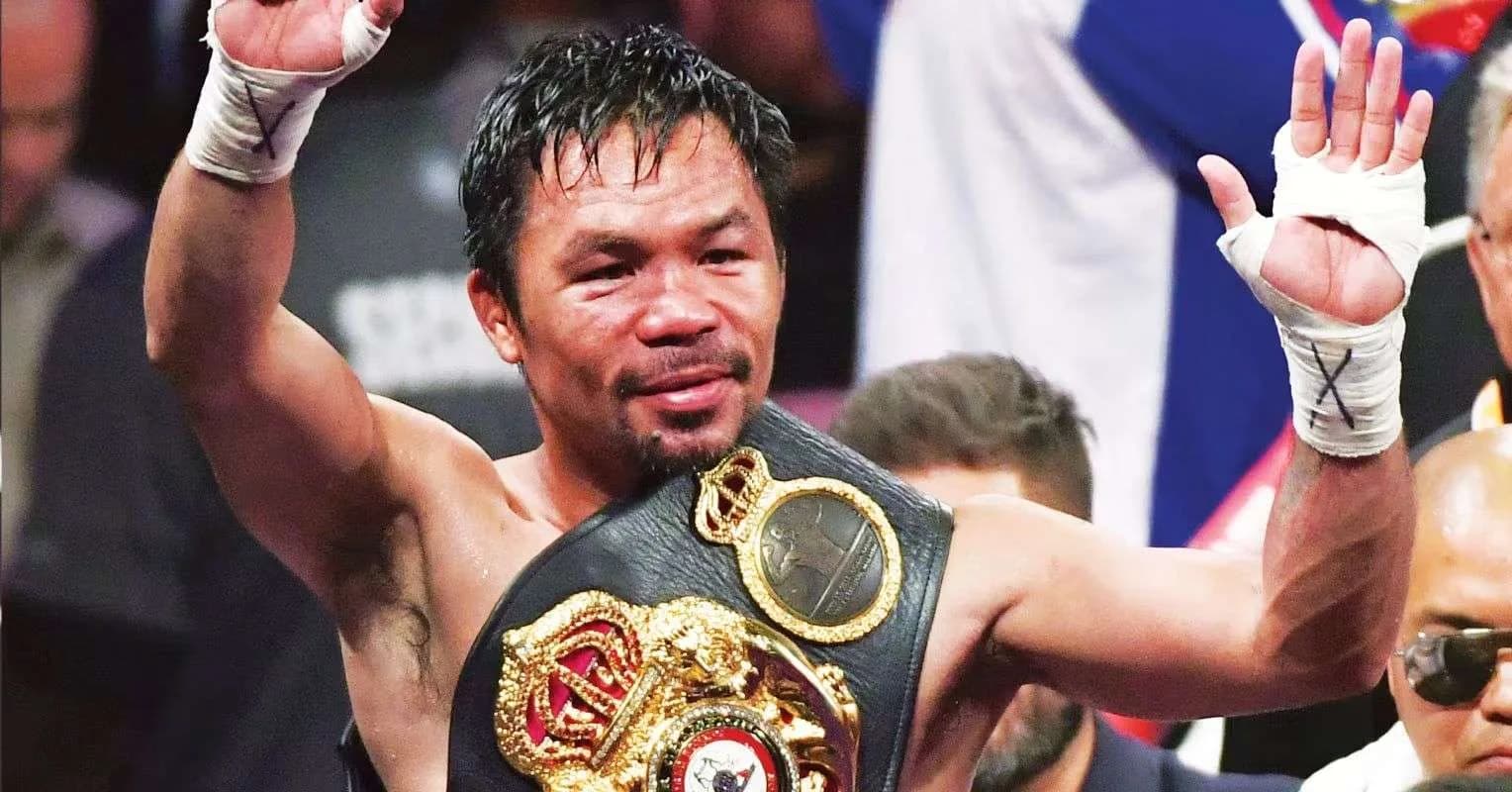 Retired world champion says hes happy with the numbers for comeback fight against Manny Pacquiao