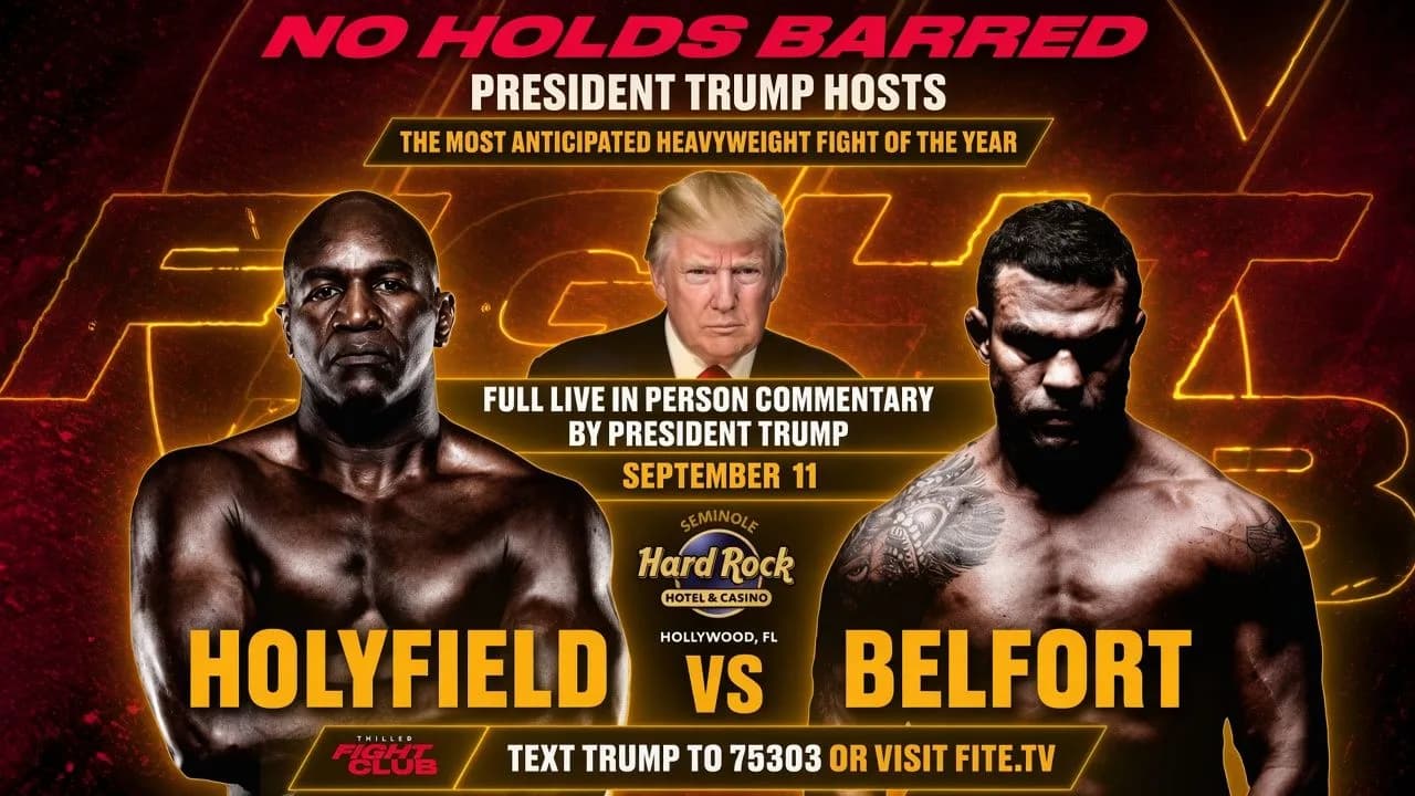 Donald Trump Summed Up Evander Holyfields Sad End in Seconds