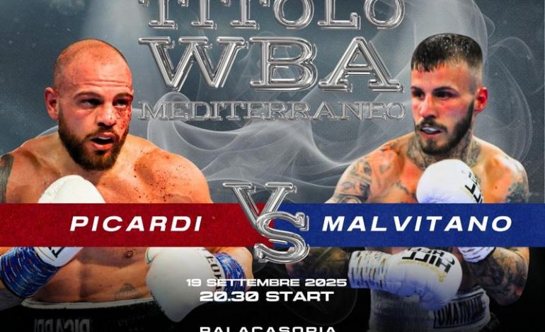 Mediterraneo Wba – Picardi vs Malvitano
