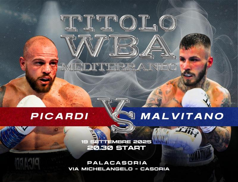 Mediterraneo Wba – Picardi vs Malvitano