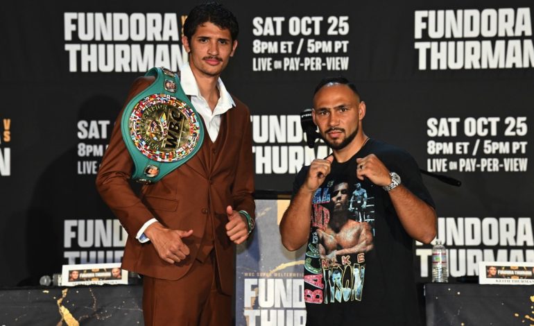 KEITH THURMAN GIUSTIFICA LA SUA CHANCE TITOLATA CITANDO L’INFORTUNIO DEL 2024