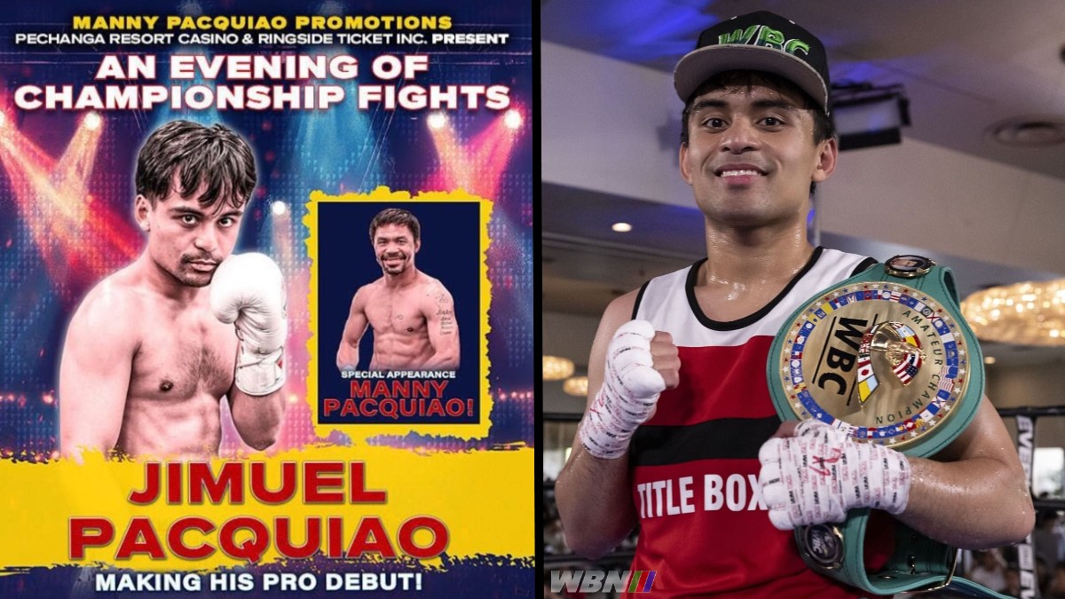 Emmanuel Pacquiao Jr. Professionista: Debutto 29 Novembre | Analisi