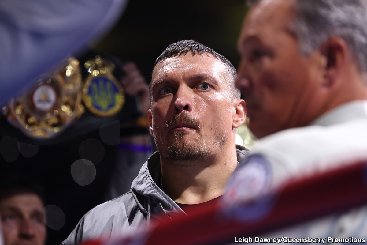 Usyk Ritiro: Ex Promoter Boccia Match con Wardley