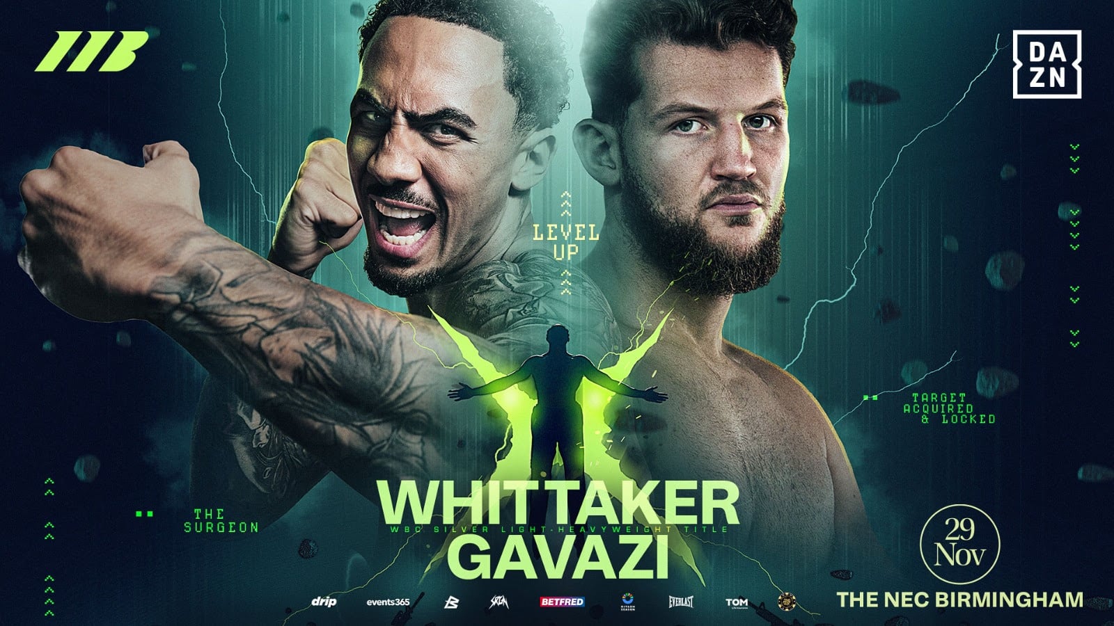 Ben Whittaker vs Gavazi: Match il 29 Novembre a Birmingham