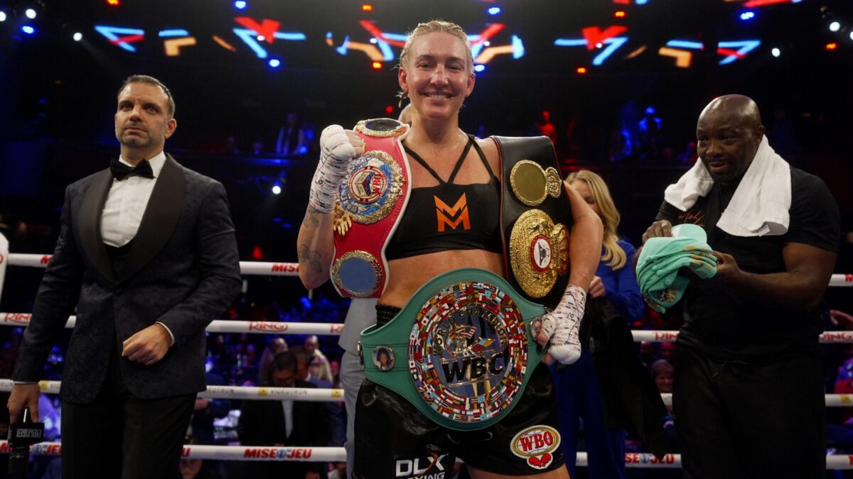 Mikaela Mayer Conquista Tre Titoli Mondiali Superwelter: Dominio Totale a Montreal