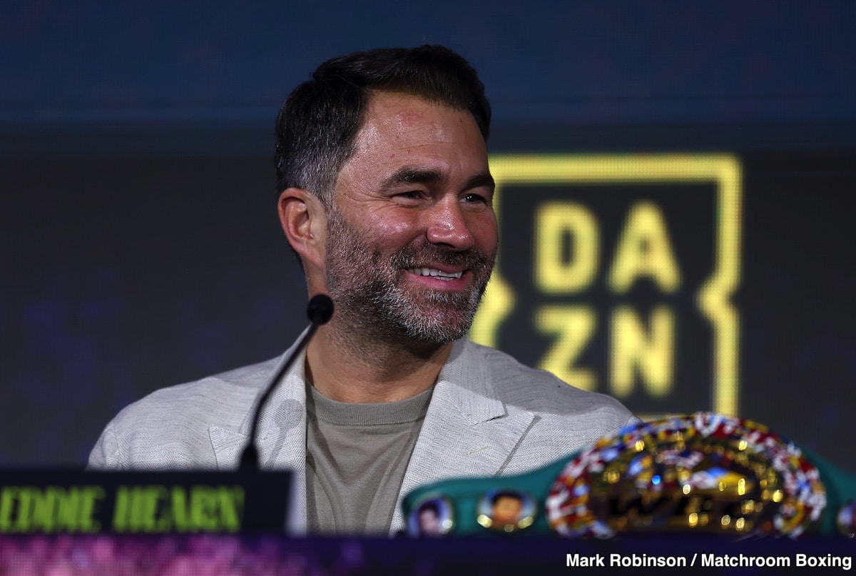 Eddie Hearn dubita della league di Zuffa Boxing: cosa significa davvero