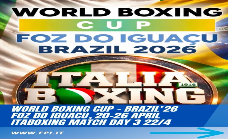 World Boxing Cup 2026 Brasile: Italia, Cina, Brasile e delusioni Irlanda