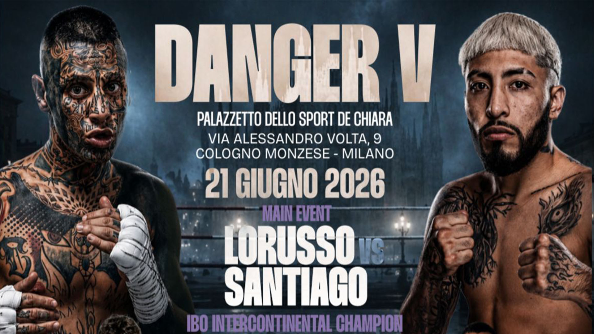 Alessio Lorusso Alex Santiago Cologno Monzese 21 giugno