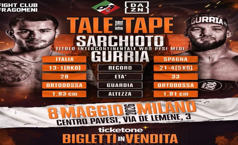 OPI Since 82 al Centro Pavesi: grande boxe a Milano l’8 maggio